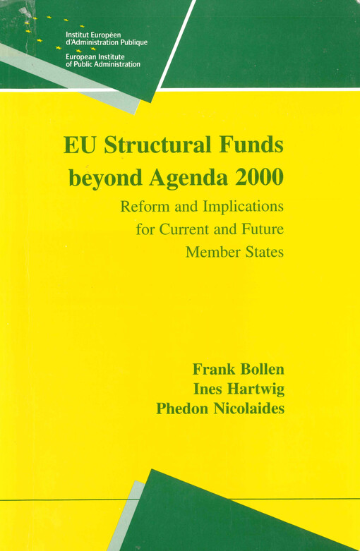 EU structural funds beyond Agenda 2000: reform and implications for current and future member states