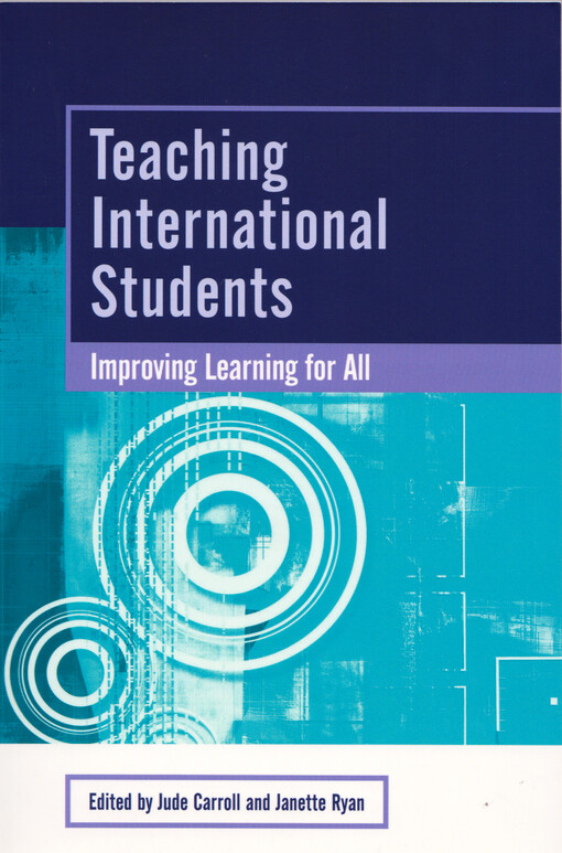 Teaching international students : improving learning for all