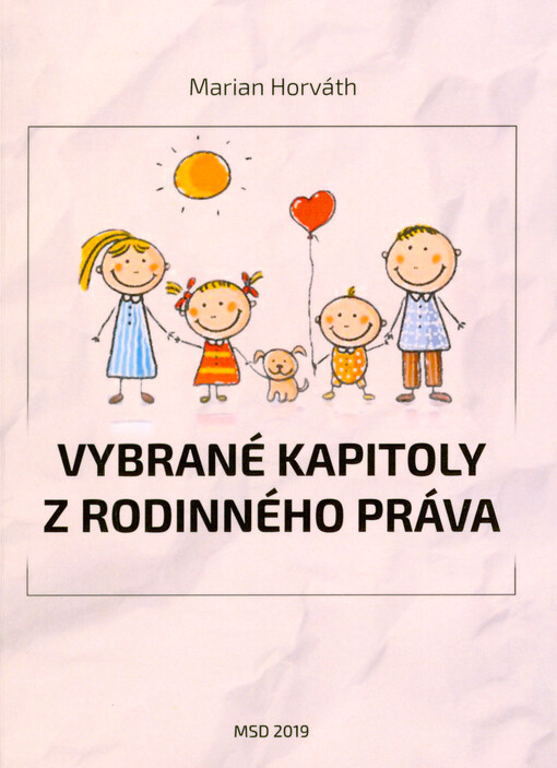 Vybrané kapitoly z rodinného práva