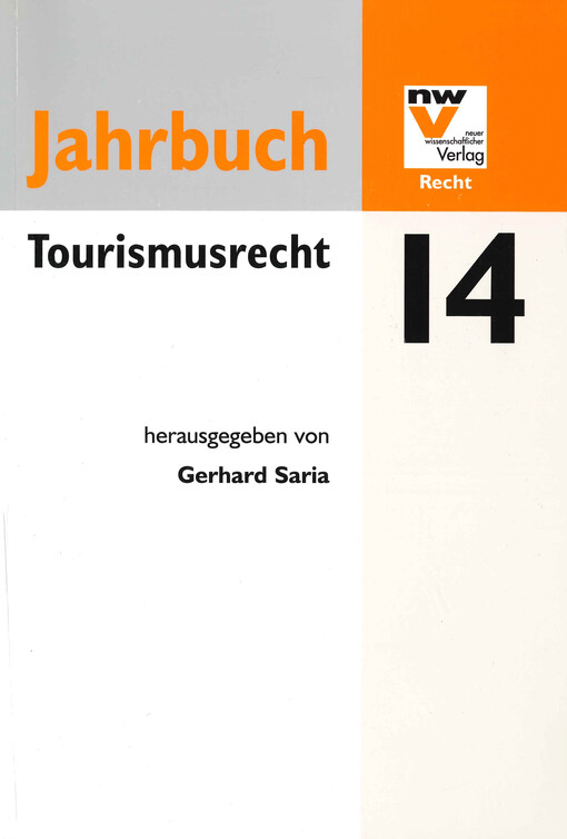 Tourismusrecht : Jahrbuch 2014