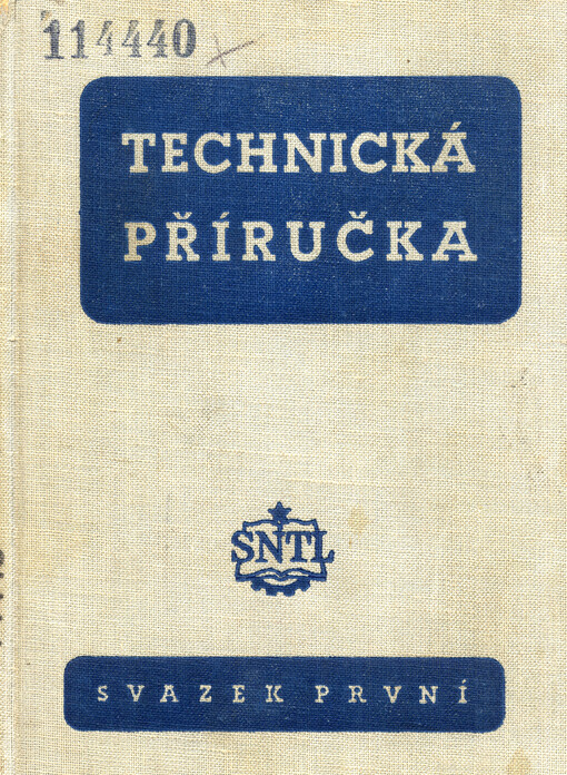 Technická příručka : [sborník]. Sv. 1