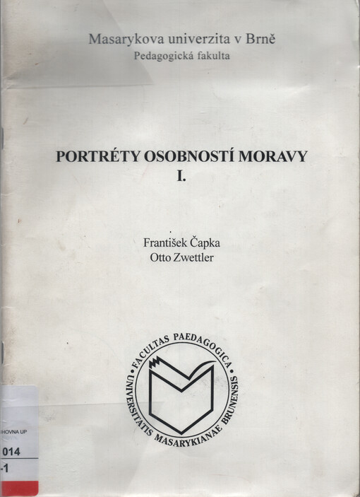 Portréty osobností Moravy. 1