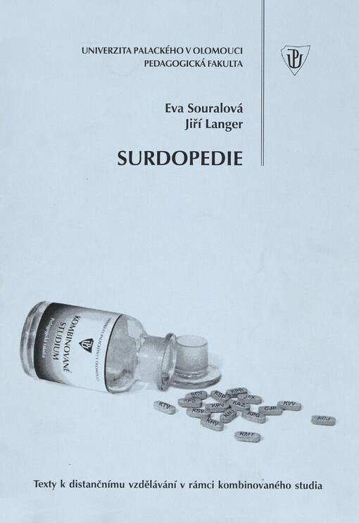 Surdopedie: studijní opora pro kombinované studium