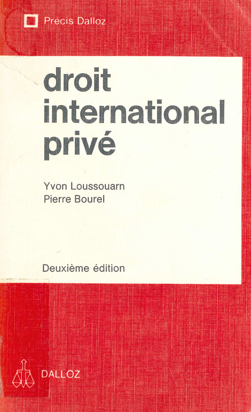Droit international privé