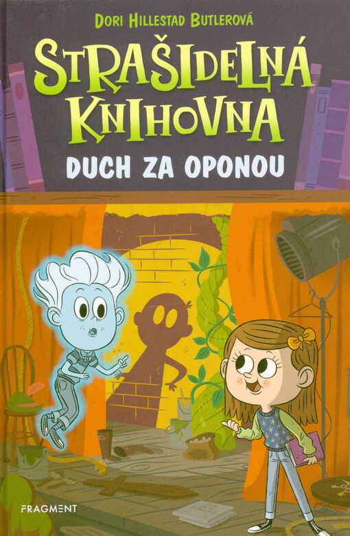 Strašidelná knihovna. Duch za oponou