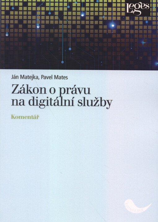 Zákon o právu na digitální služby: komentář