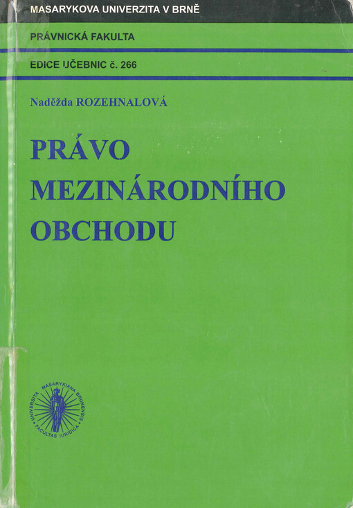 Právo mezinárodního obchodu
