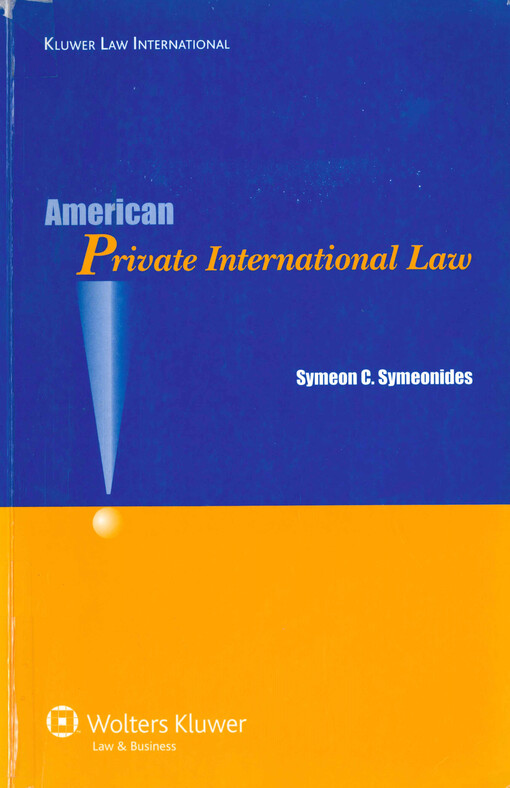 American private international law