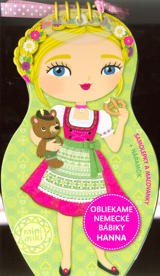 Obliekame nemecké bábiky - Hanna