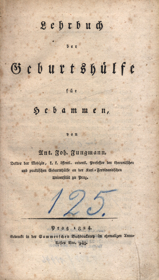 Lehrbuch der Geburtshilfe für Hebammen
