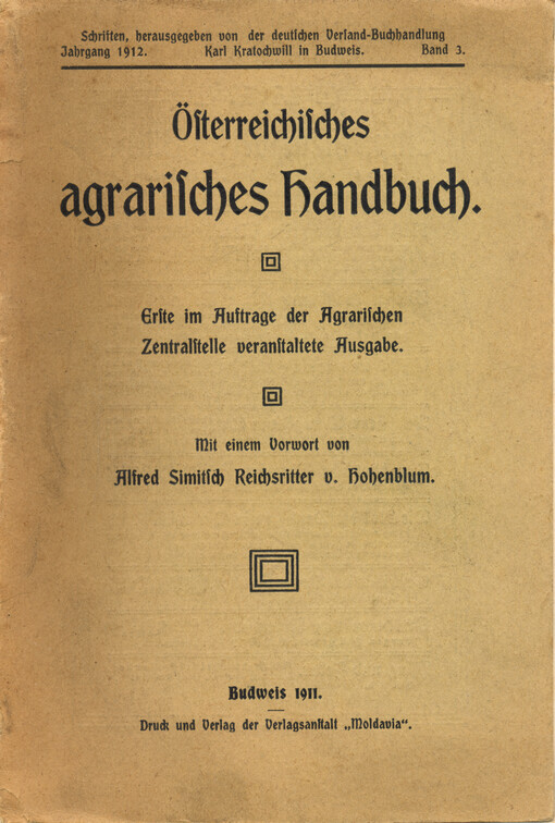 Österreichisches agrarisches Handbuch
