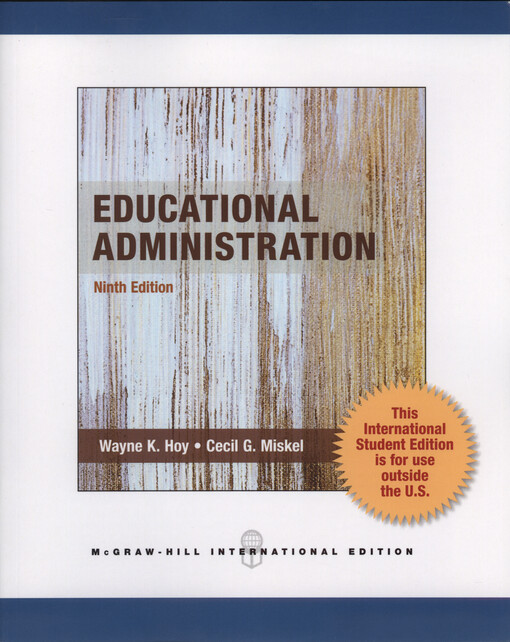 Educational administration : theory, research, and practice
