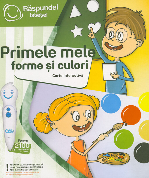 Primele mele forme şi culori : carte interactivă