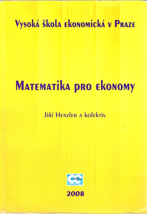 Matematika pro ekonomy