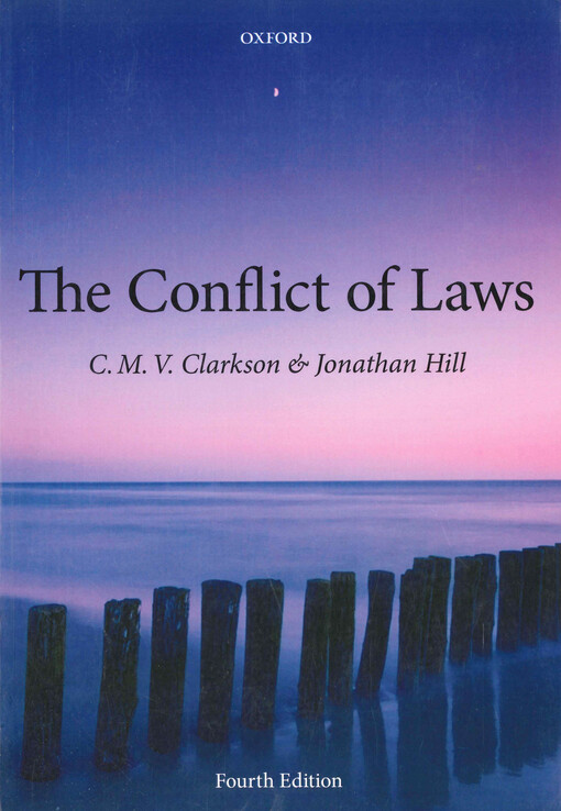 The conflict of laws