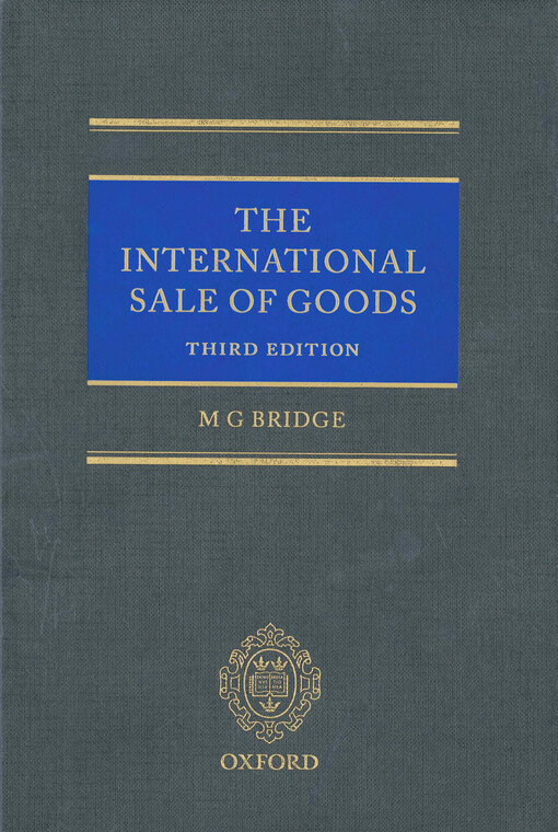 The international sale of goods