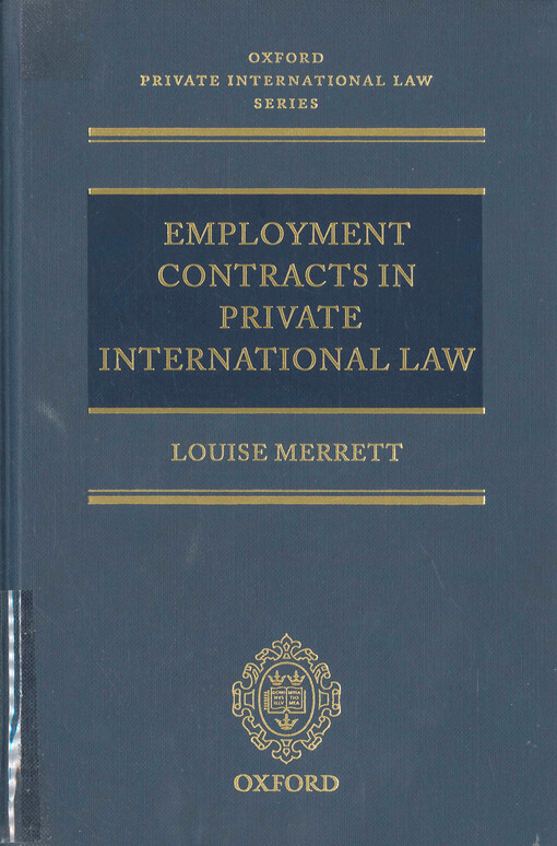 Employment contracts in private international law