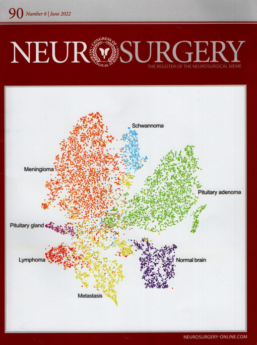 Neurosurgery : official journal of the Congress of Neurological Surgeons