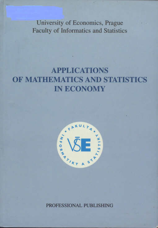 Applications of mathematics and statistics in economy