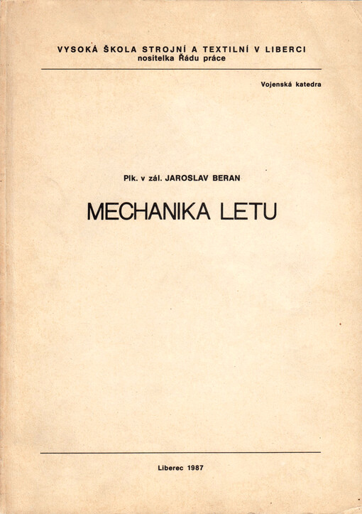Mechanika letu