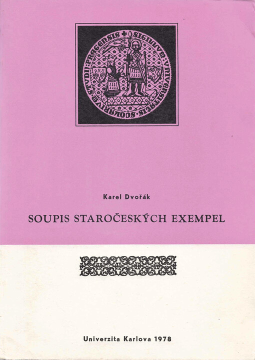 Soupis staročeských exempel =: (Index exemplorum paleobohemicorum)