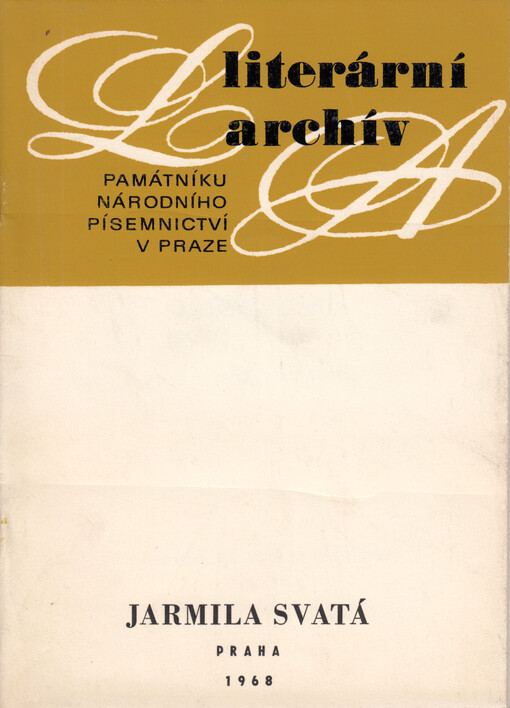 Jarmila Svatá: (vl. jm. Jarmila Fuksová) : (1903-1963)