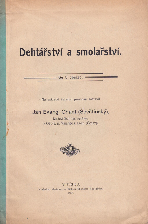 Dehtářství a smolařství