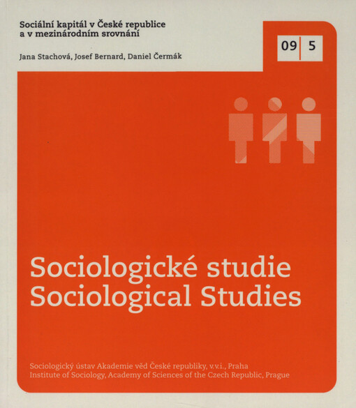 Sociální kapitál v České republice a v mezinárodním srovnání