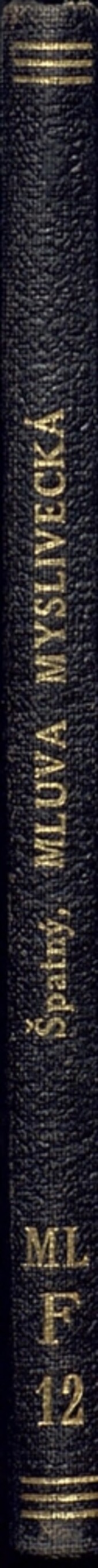 Mluva myslivecká od Františka Špatného