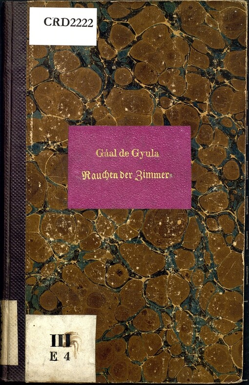 Anweisung das Rauchen der Zimmer, Küchen und sonstigen Feuerungen auf eine leichte und ohne großen Kostenaufwand erfordernde Art zu beseitigen