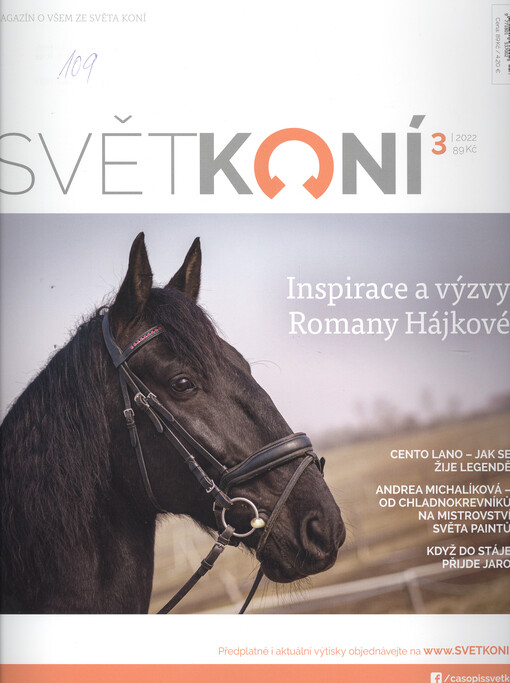 Svět koní : časopis pro všechny malé a velké milovníky koní