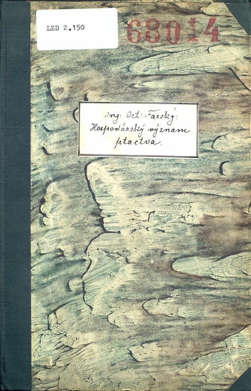 Hospodářský význam ptactva