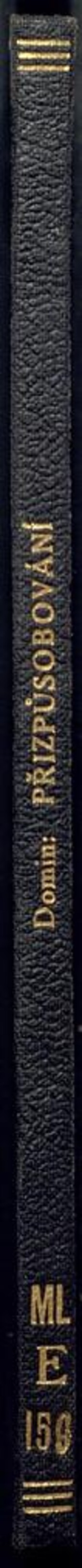 Několik poznámek o přizpůsobování (oekogenesi) jako příspěvek k nauce vývojové