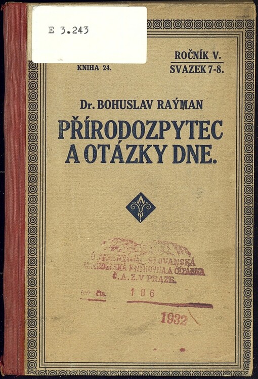Přírodozpytec a otázky dne
