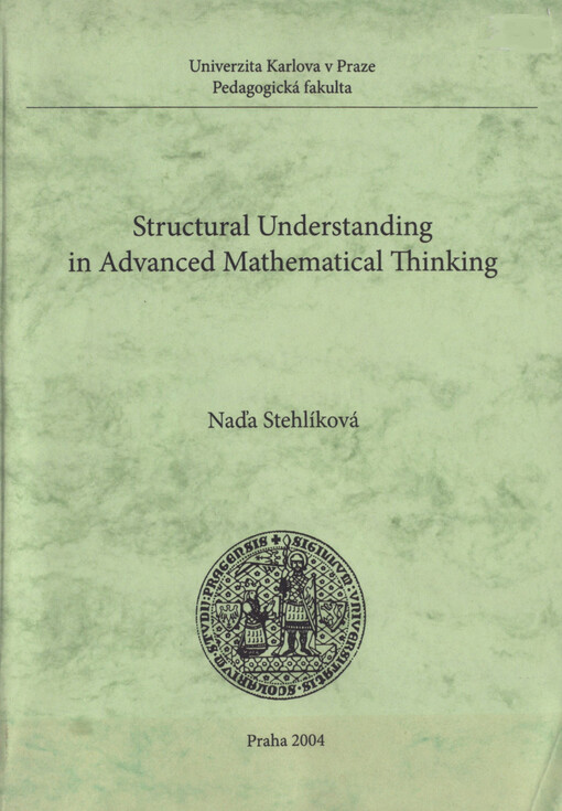 Structural understanding in advanced mathematical thinking