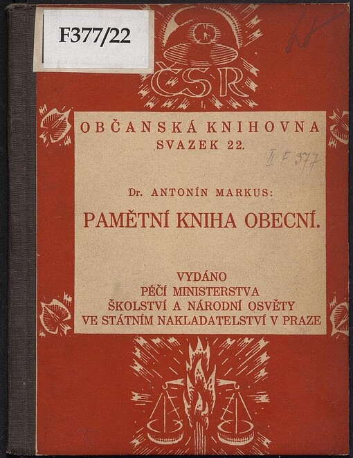 Pamětní kniha obecní