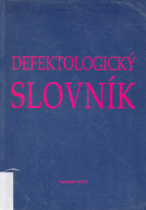 Defektologický slovník