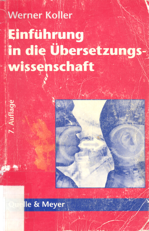 Einführung in die Übersetzungswissenschaft