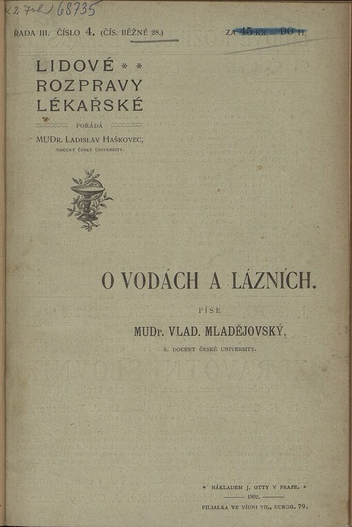 O vodách a lázních