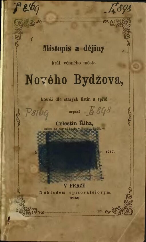 Místopis a dějiny královského věnného města
                Nového Bydžova