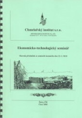 Ekonomicko-technologický seminář 