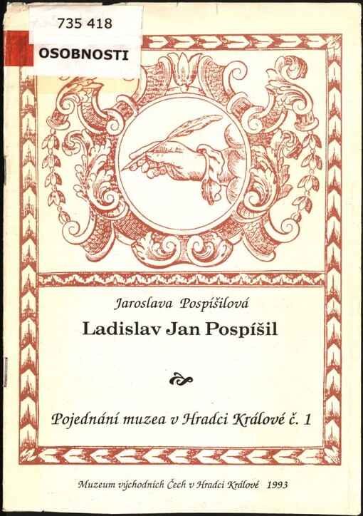 Ladislav Jan Pospíšil: 24. prosince 1848 - 6. března 1893