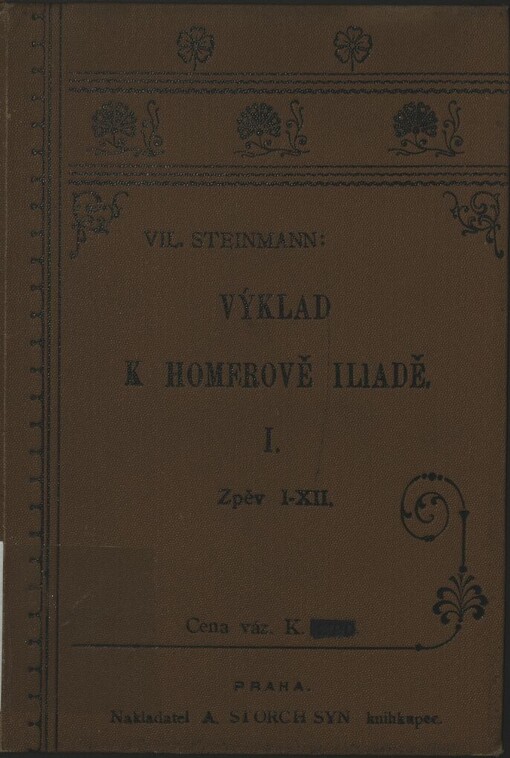 Výklad k Homerově Iliadě