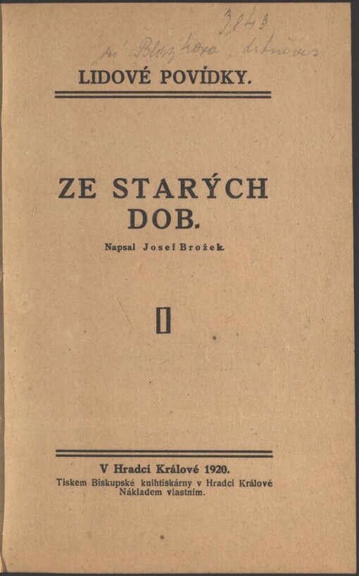 Ze starých dob
