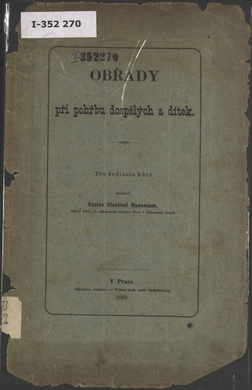 Obřady při pohřbu dospělých a dítek