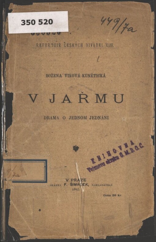 V jařmu: drama o jednom jednání