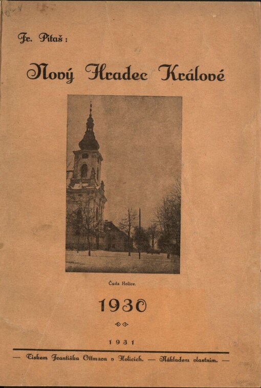 Nový Hradec Králové 1930, I