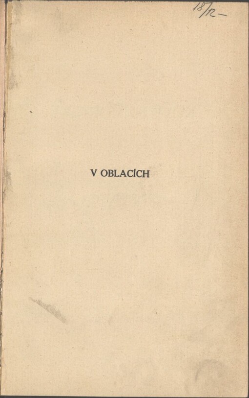 V oblacích: humoresky