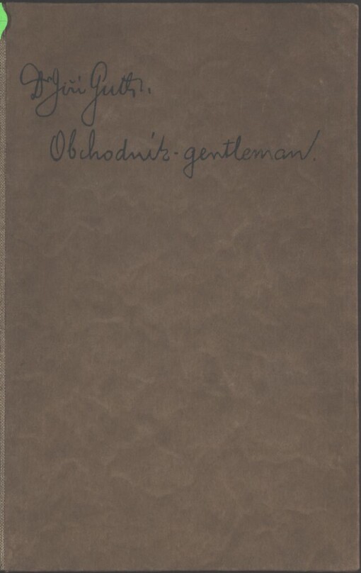 Obchodník-gentleman