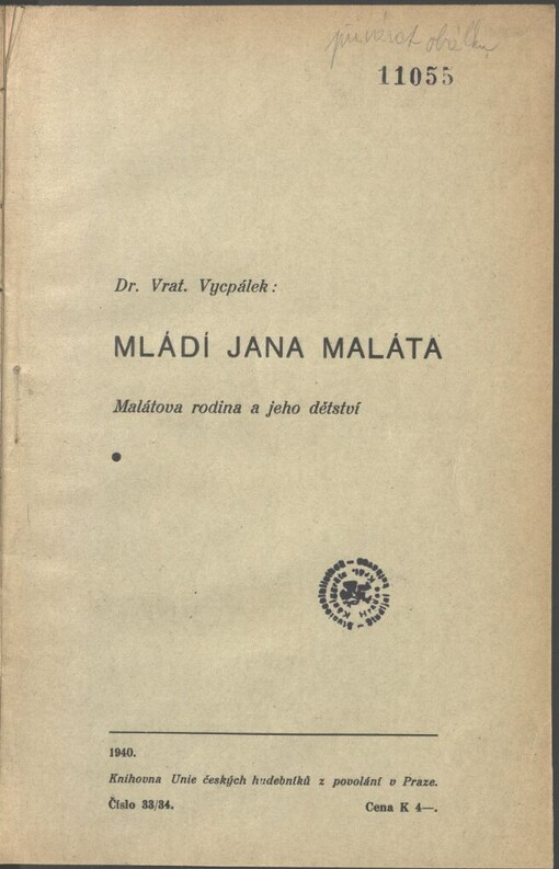 Mládí Jana Maláta: Malátova rodina a jeho dětství